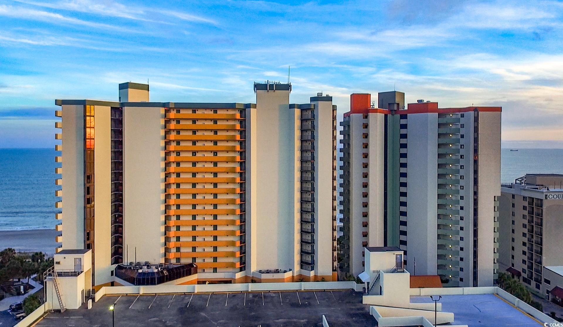 2710 North Ocean Boulevard, Unit 622 Myrtle Beach, SC 29577 - Photo 3 of 37 View of building exterior with a water view