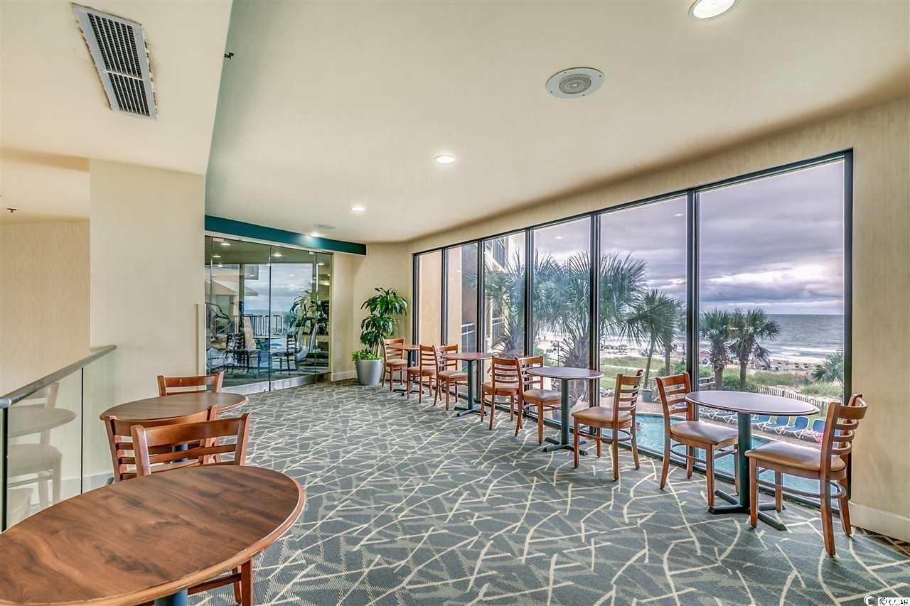 2710 North Ocean Boulevard, Unit 622 Myrtle Beach, SC 29577 - Photo 10 of 37 Building lobby featuring recessed lighting and a water view