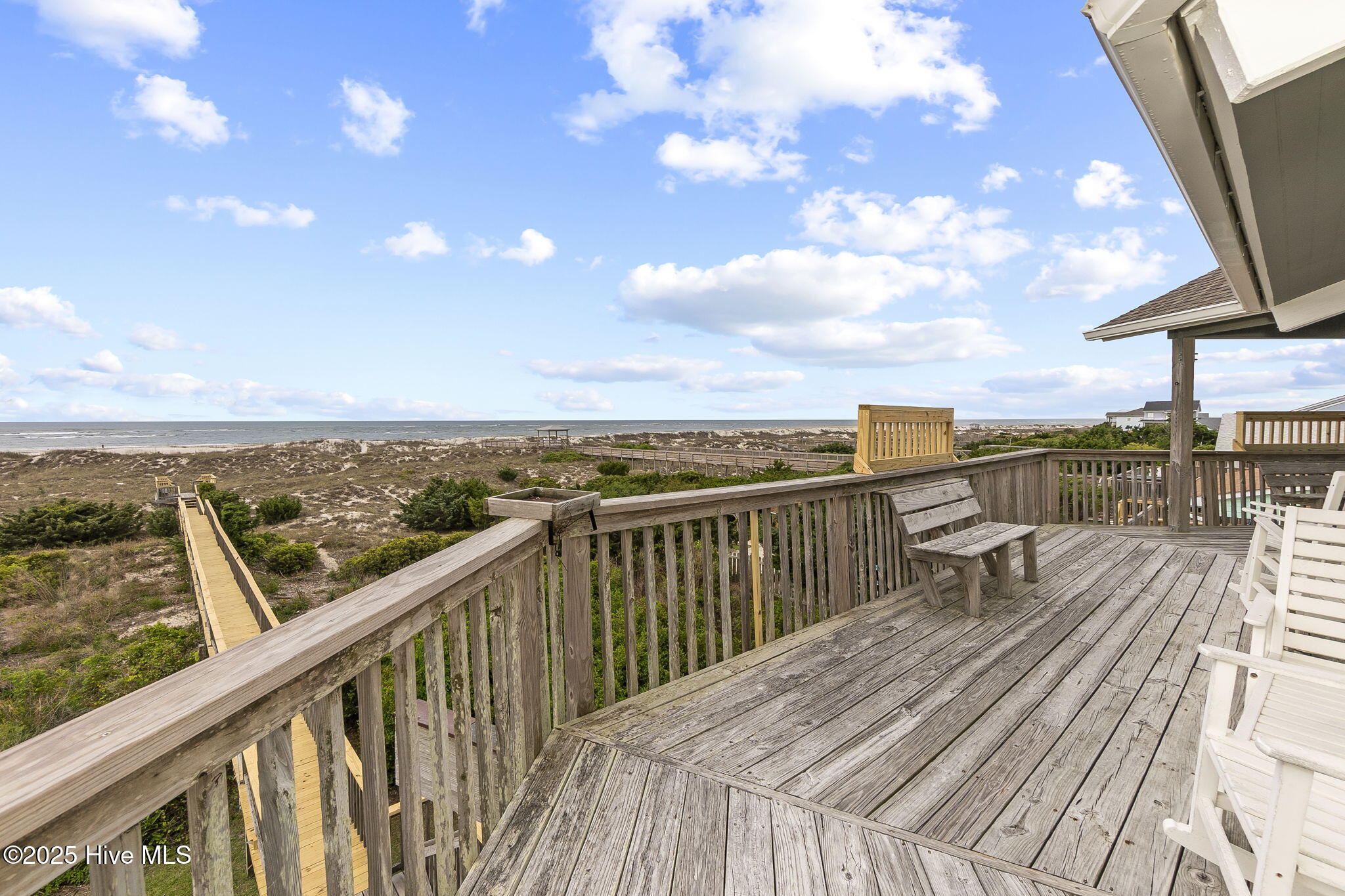11009 Inlet Drive Emerald Isle, NC 28594 - Photo 38 of 53 Deck with ocean views