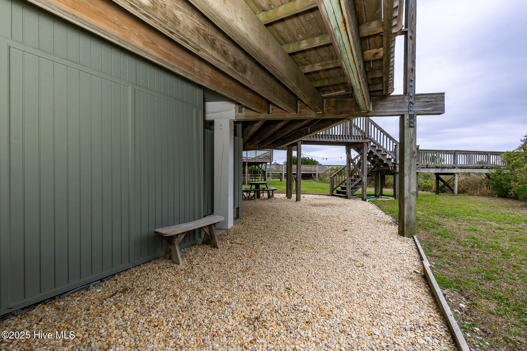 11009 Inlet Drive Emerald Isle, NC 28594 - Photo 45 of 53 Covered area on the side of the house