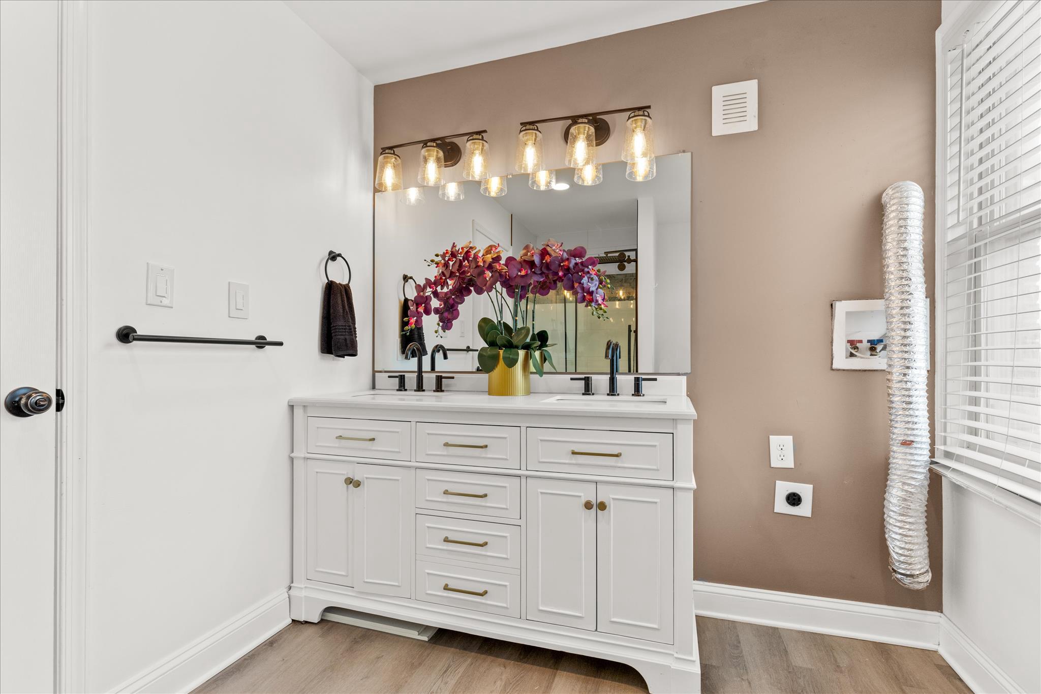310 Hanover Road York, PA 17408 - Photo 19 of 56 a bathroom with a sink vanity and a mirror