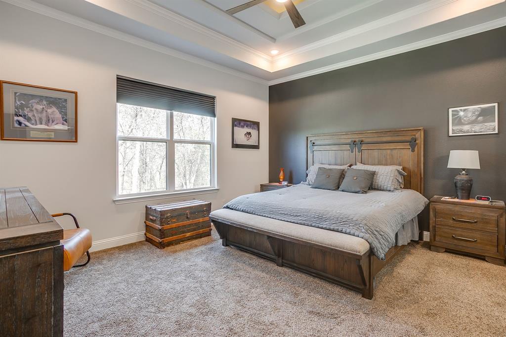 1040 Rose Court Nemo, TX 76070 - Photo 21 of 40 a bedroom with a bed and a window