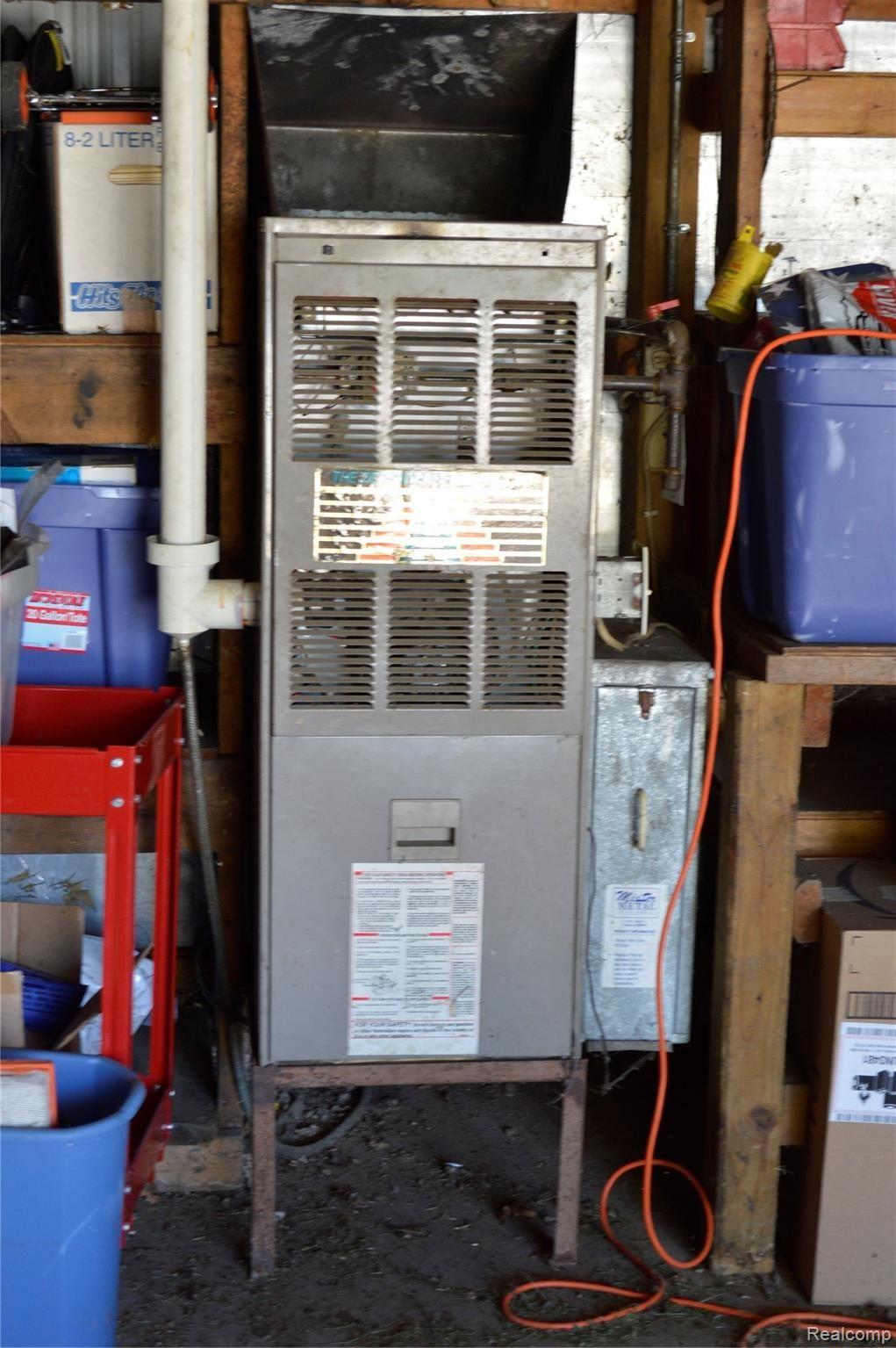 5181 Morrice Road Webberville, MI 48892 - Photo 24 of 58 Garage Furnace