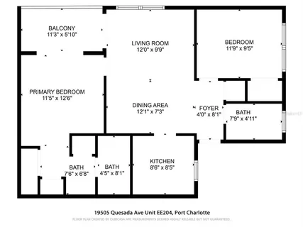 $139,900 | 19505 Quesada Avenue, Unit EE204, Port Charlotte, FL 33948