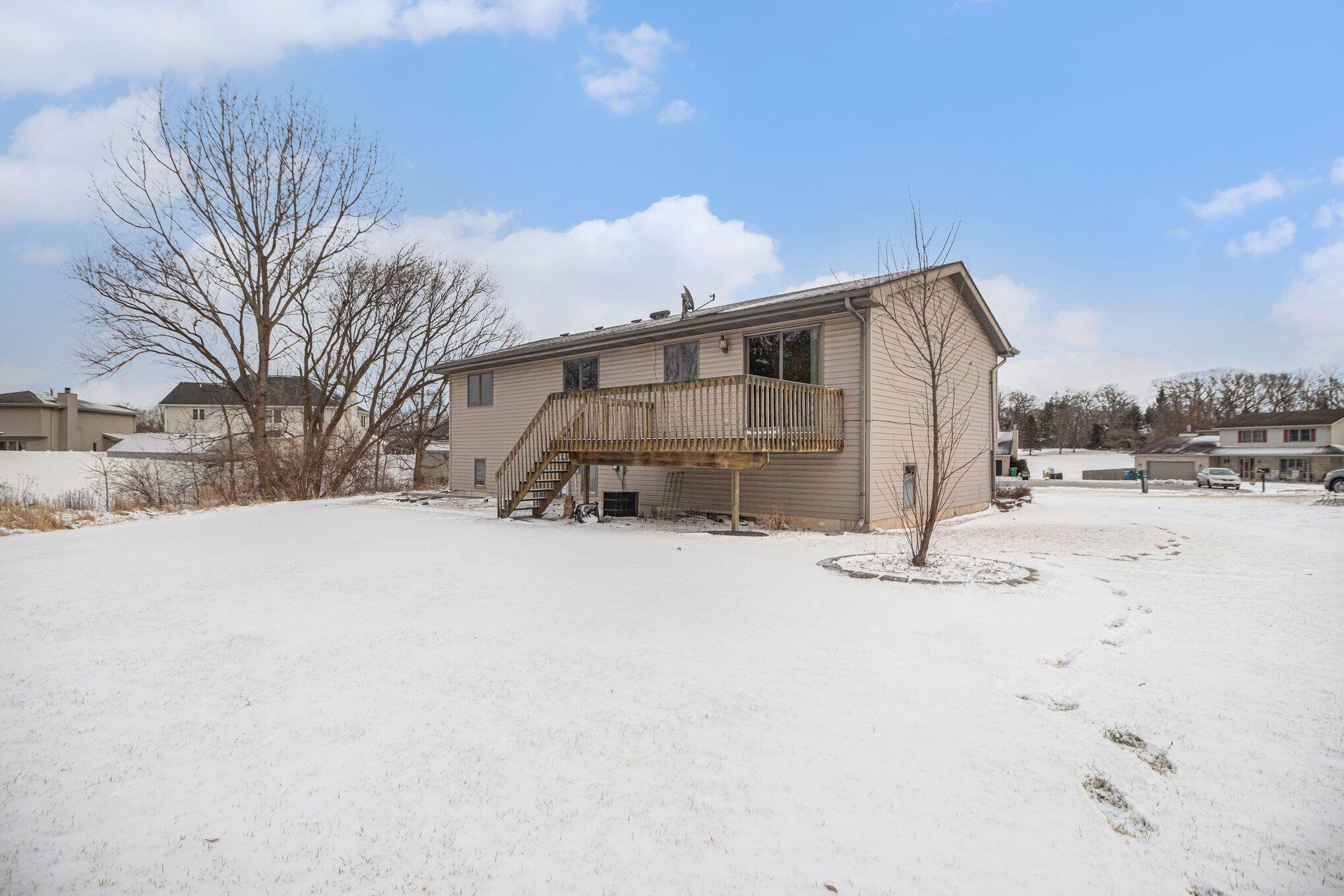 9082 Dallas Place Crown Point, IN 46307 - Photo 19 of 20 a view of snow on the side of road
