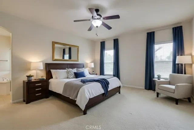 a view of an empty room and closet area