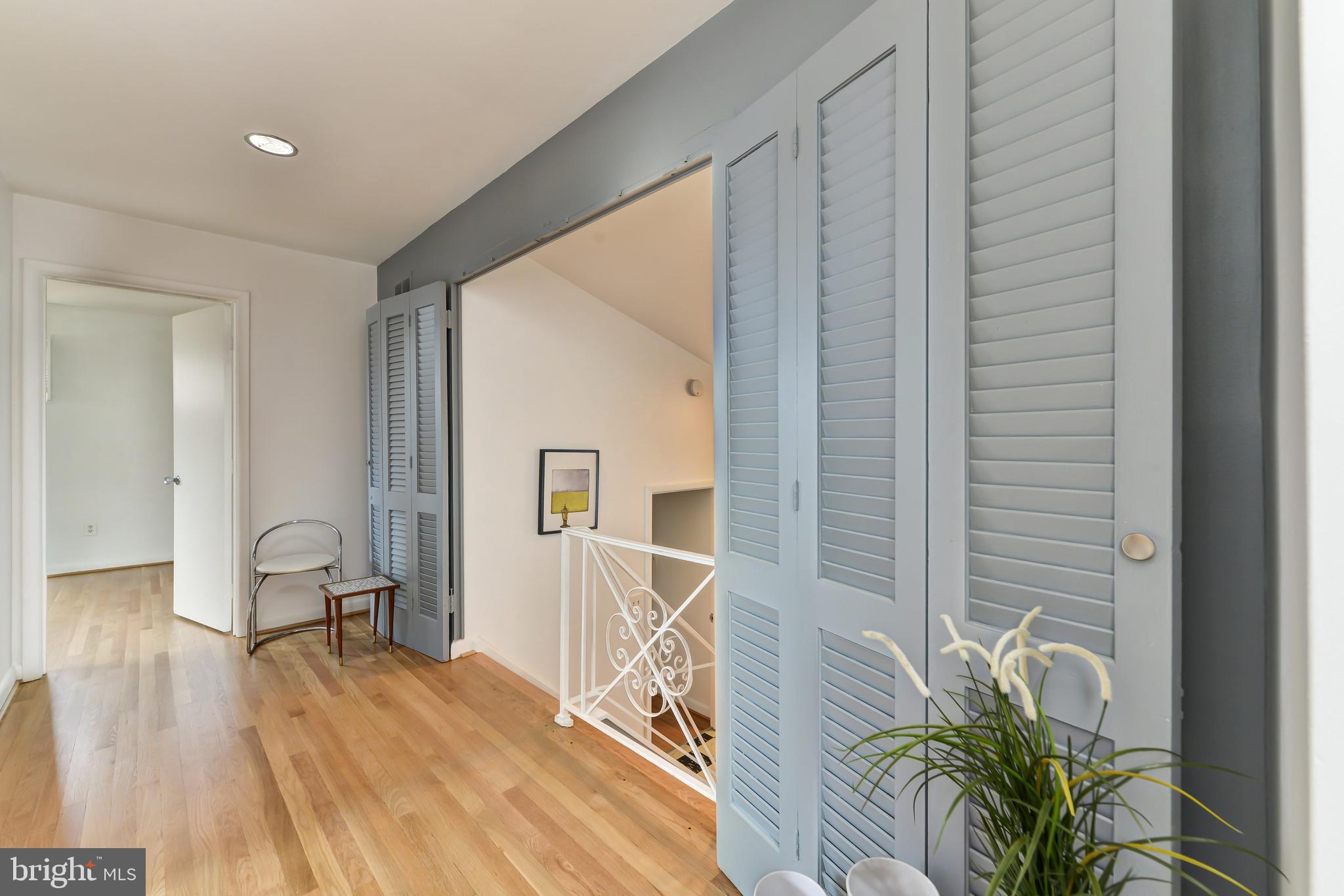 1004 South Belgrade Road Silver Spring, MD 20902 - Photo 28 of 34 Upper Level Hallway - doors close for privacy