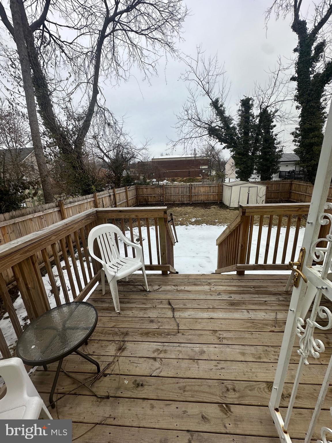 5904 K Street Capitol Heights, MD 20743 - Photo 23 of 30 a view of a chairs and table on the deck