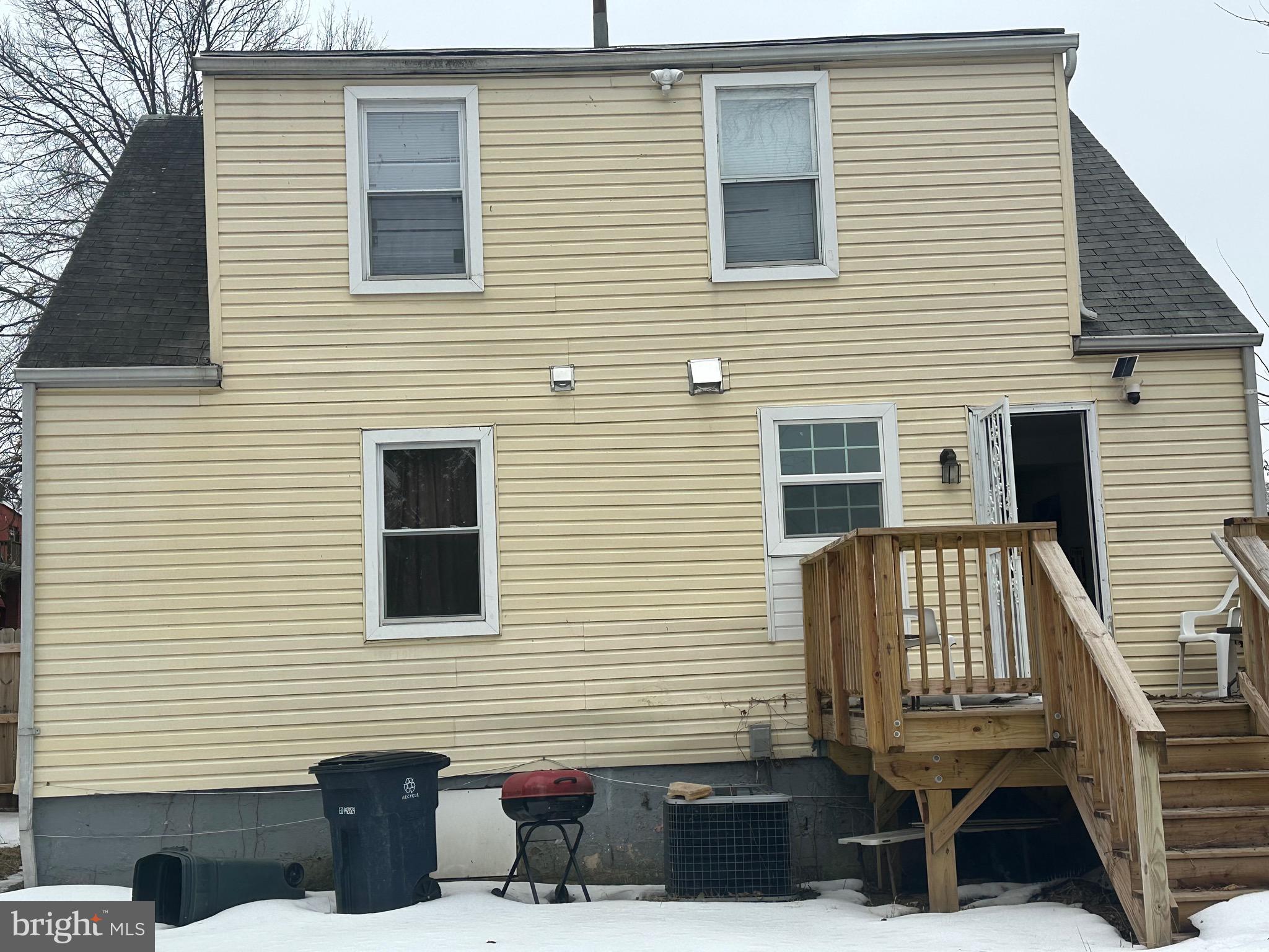 5904 K Street Capitol Heights, MD 20743 - Photo 28 of 30 a view of a house with a deck