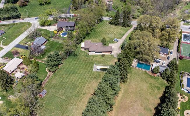 630 Broughton Road Bethel Park, PA 15102 - Photo 7 of 25 an aerial view of residential house with outdoor space and trees all around