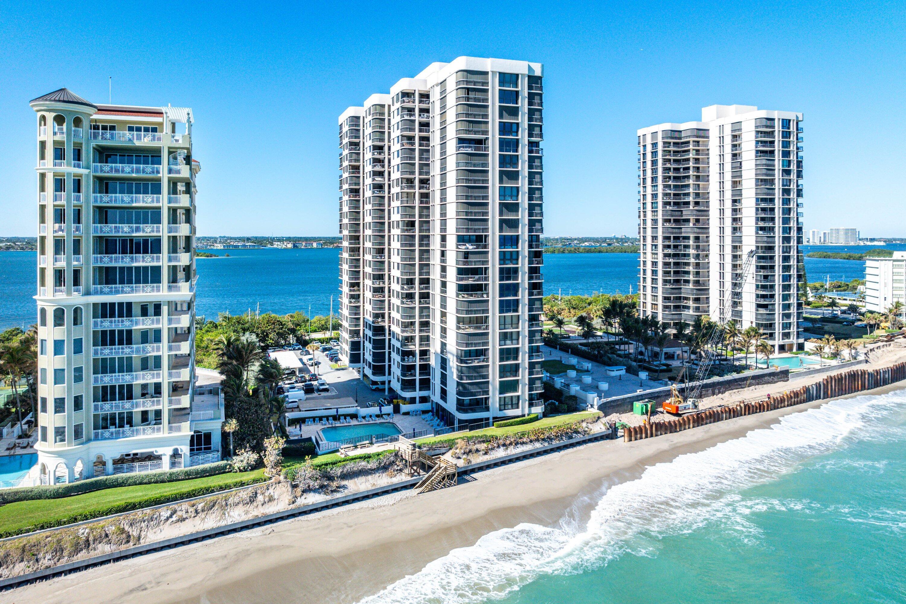 5380 North Ocean Drive, Unit 6C Riviera Beach, FL 33404 - Photo 1 of 33 a front view of a multi story building