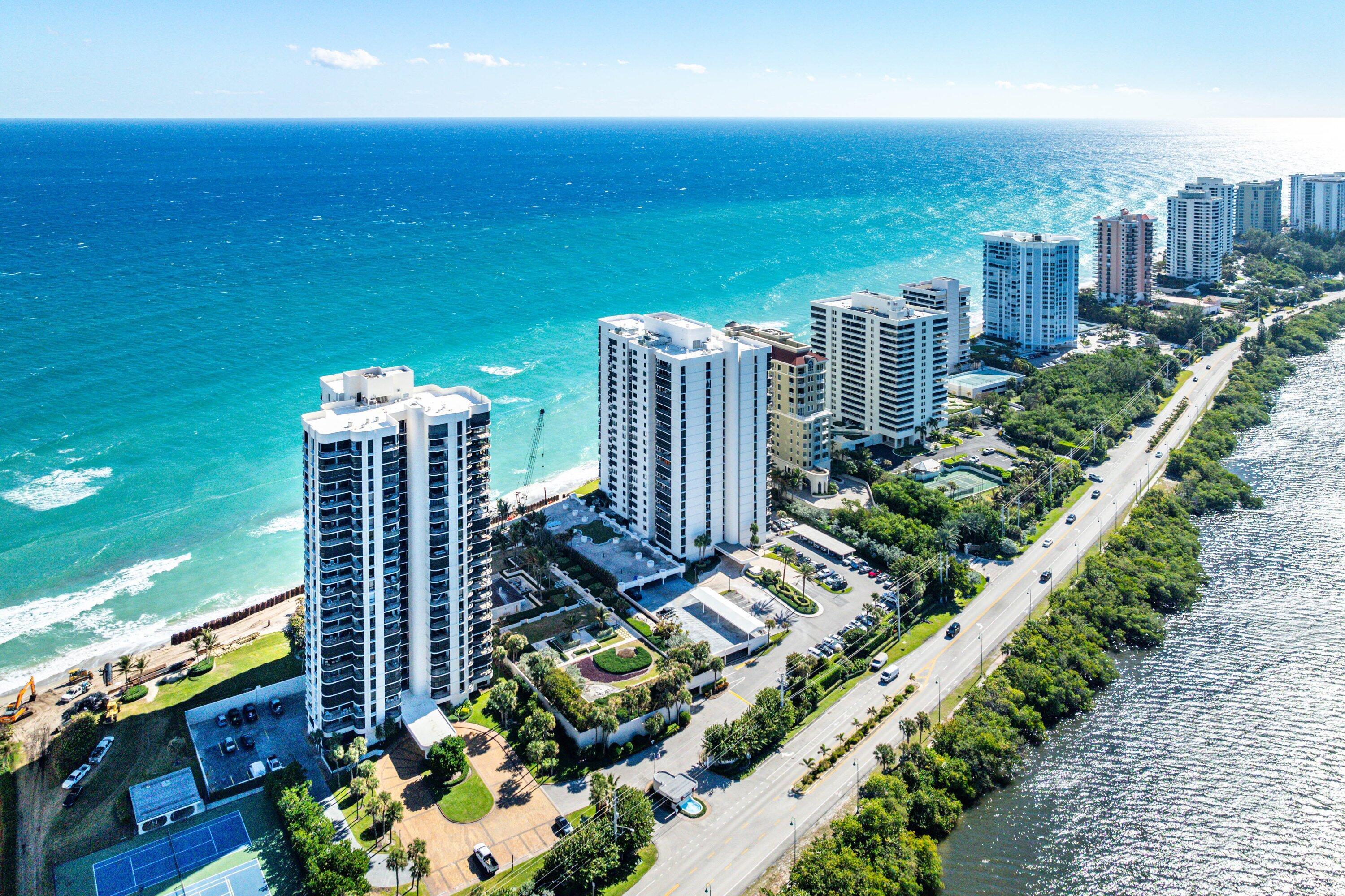 5380 North Ocean Drive, Unit 6C Riviera Beach, FL 33404 - Photo 27 of 33 a city view with tall buildings