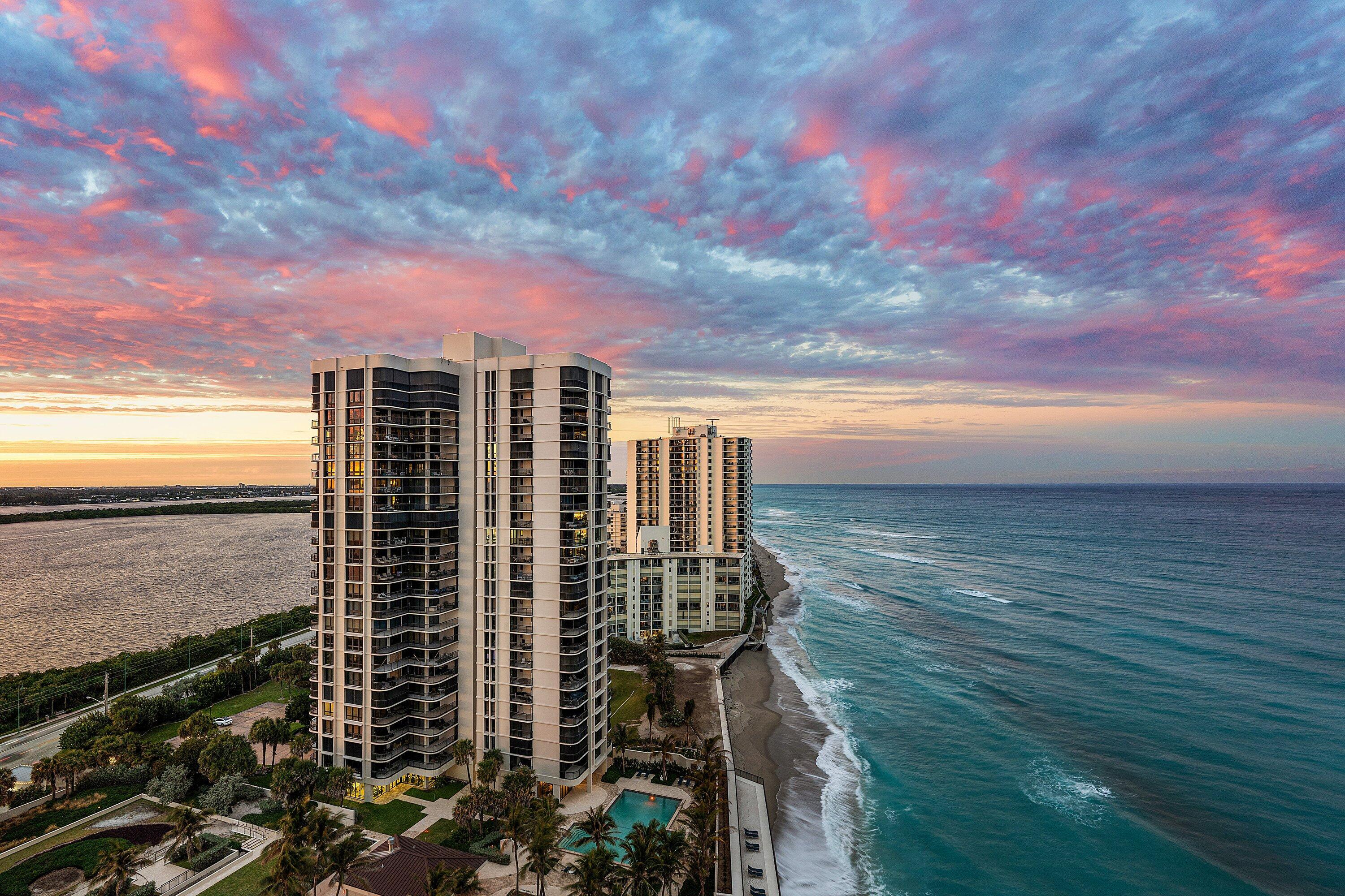 5380 North Ocean Drive, Unit 6C Riviera Beach, FL 33404 - Photo 28 of 33 a view of building with ocean view