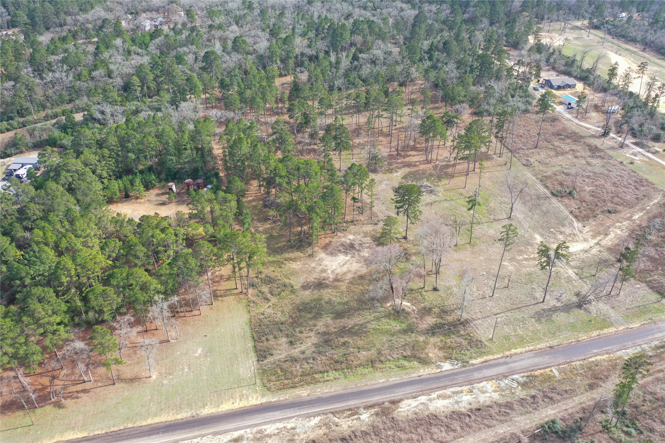0 County Road 147 Centerville, TX 75833 - Photo 16 of 18 a view of a yard from a window