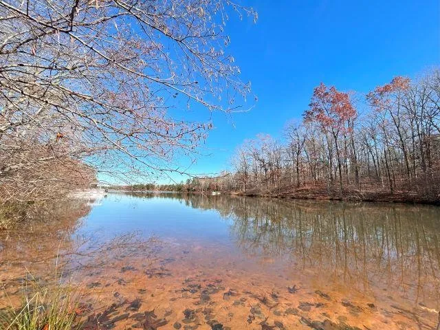 a view of lake with outdoor space