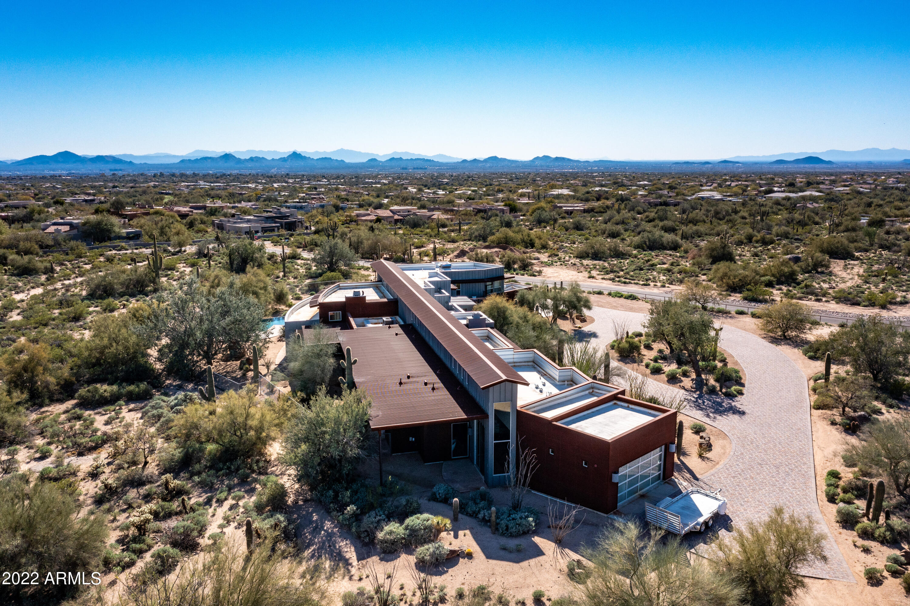 9216 East Jomax Road Scottsdale, AZ 85262 - Photo 41 of 41 Aerial View Looking South