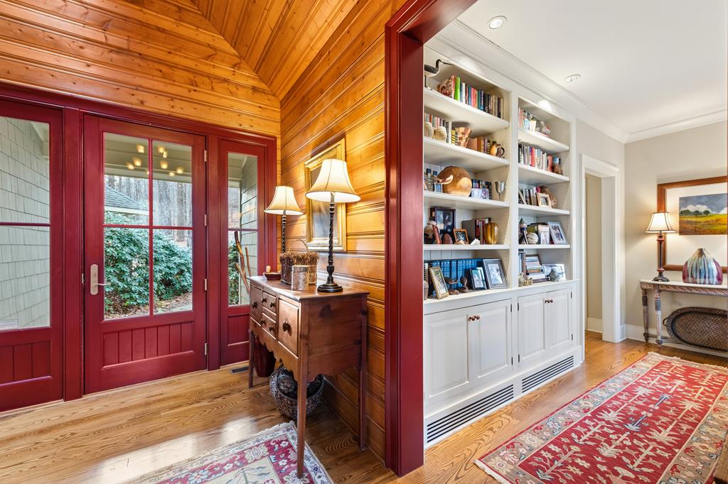 1115 Outlook Road Murphy, NC 28906 - Photo 26 of 60 a view of a workspace with furniture and a window