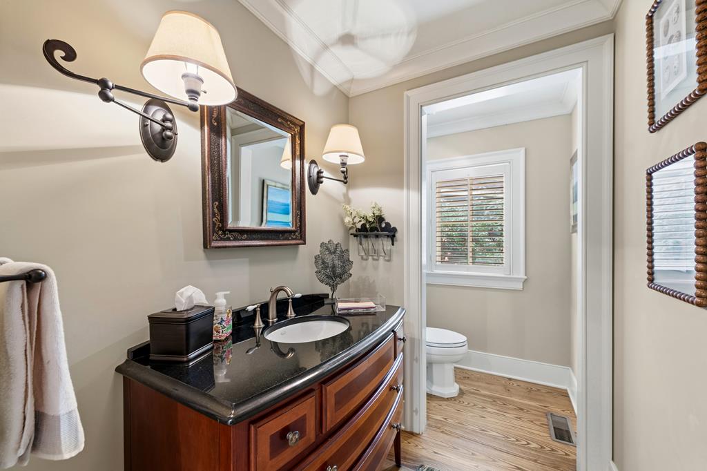 1115 Outlook Road Murphy, NC 28906 - Photo 28 of 60 a bathroom with a sink and a mirror