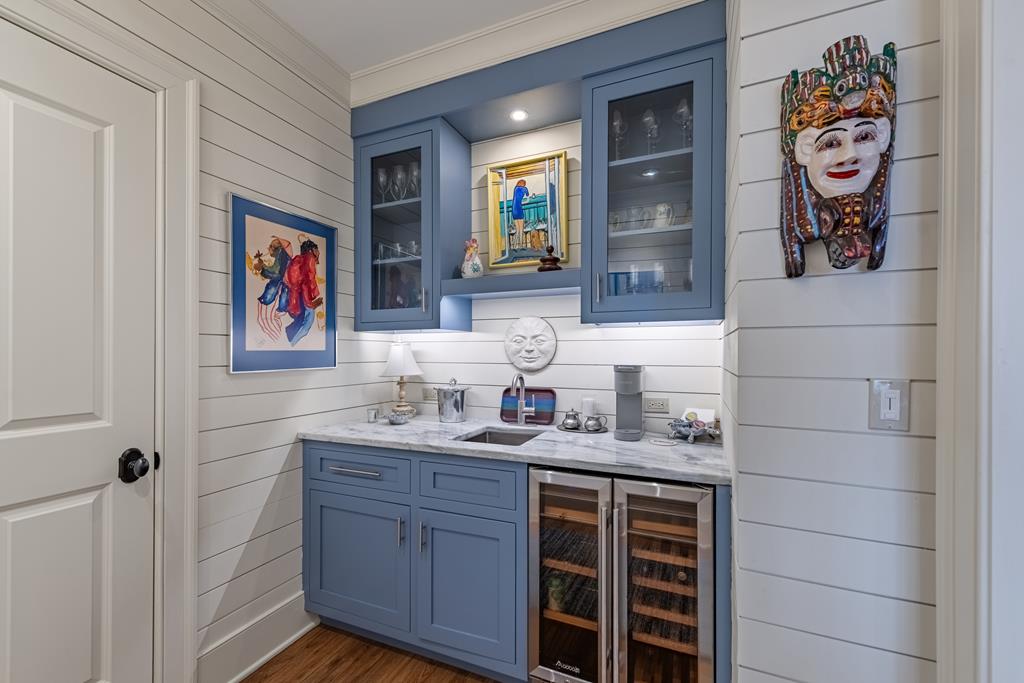 1115 Outlook Road Murphy, NC 28906 - Photo 44 of 60 a bathroom with a painting on the wall and a shower