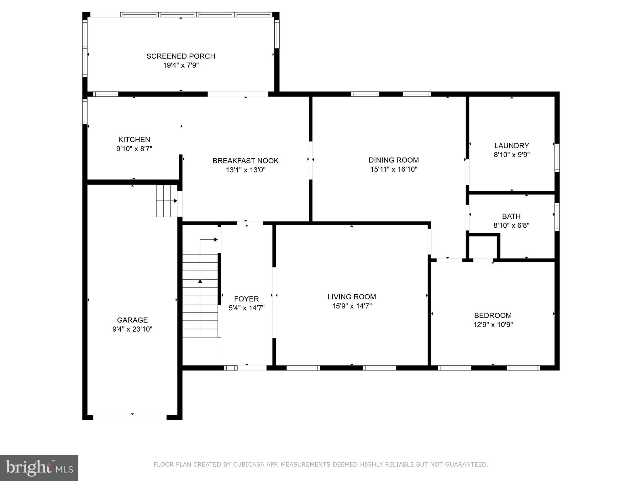 310 South Washington Avenue Moorestown, NJ 08057 - Photo 35 of 37 a picture of a floor plan