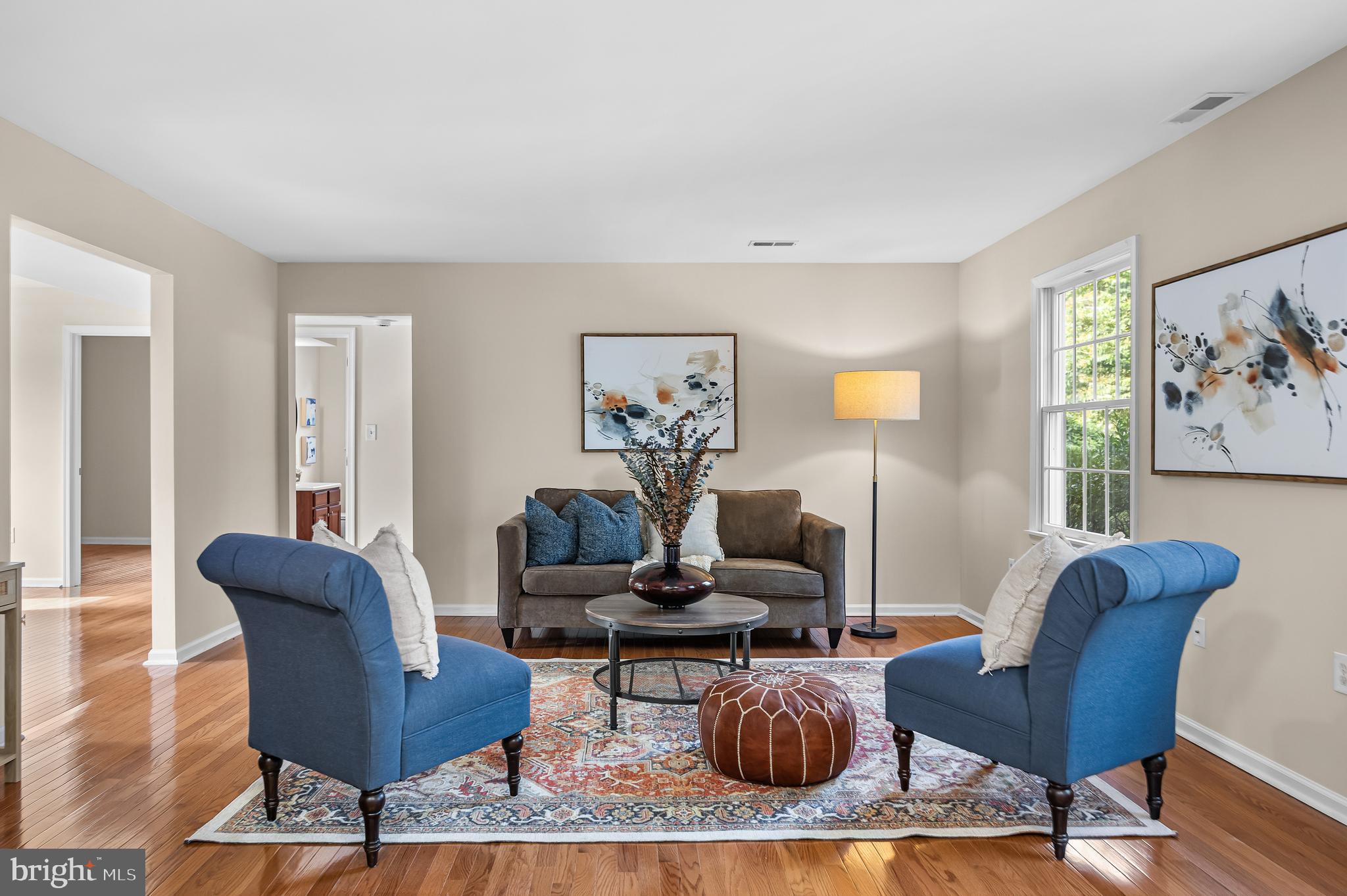 310 South Washington Avenue Moorestown, NJ 08057 - Photo 5 of 37 a living room with furniture and a potted plant