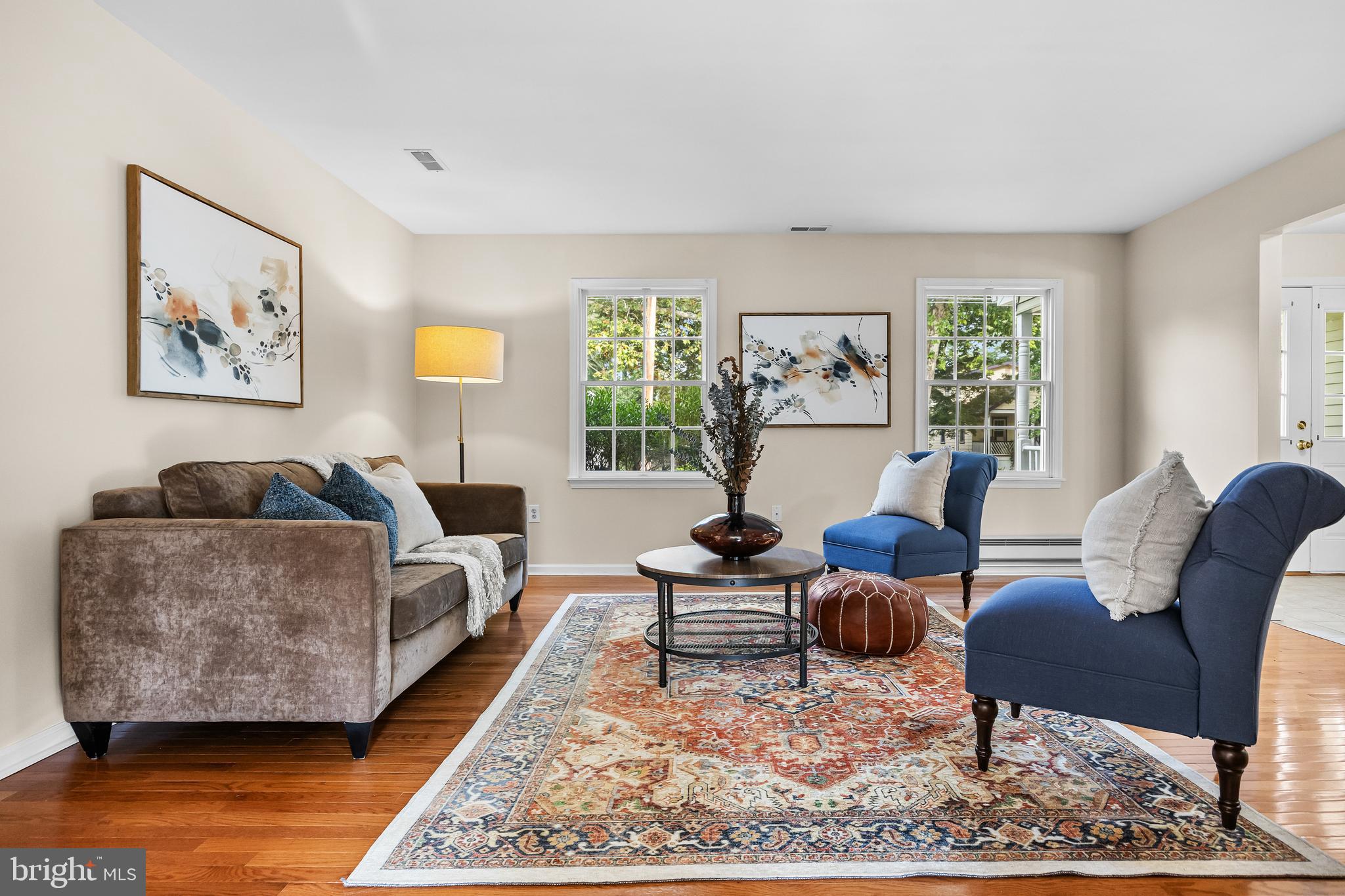 310 South Washington Avenue Moorestown, NJ 08057 - Photo 6 of 37 a living room with furniture and a rug