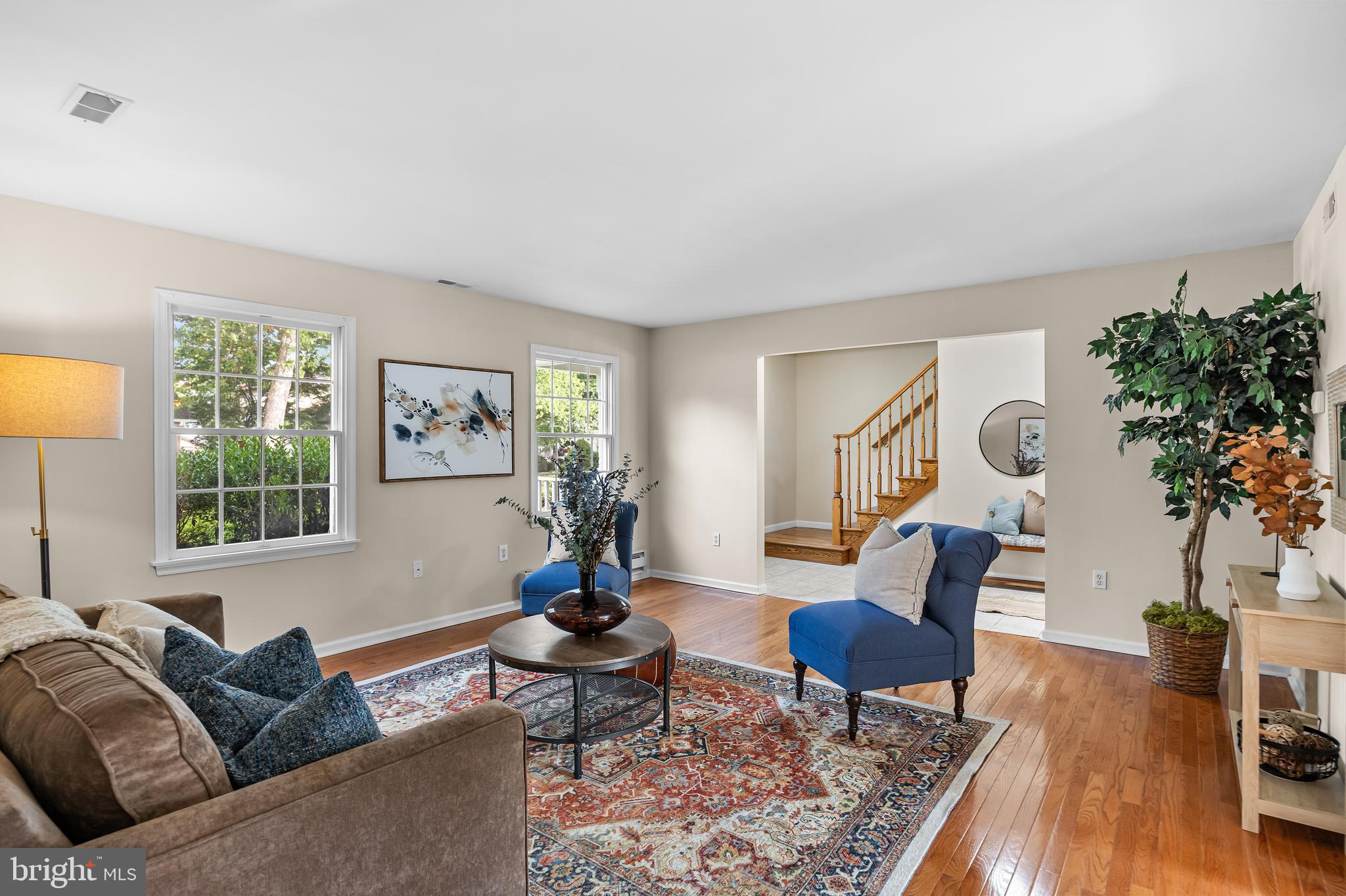 310 South Washington Avenue Moorestown, NJ 08057 - Photo 7 of 37 a living room with furniture and a potted plant