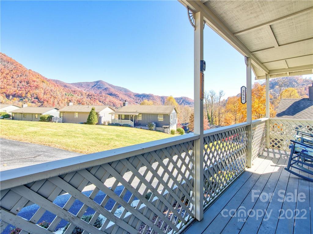 352 Stoney Ridge Loop Maggie Valley, NC 28751 - Photo 6 of 26 a view of an ocean from a balcony