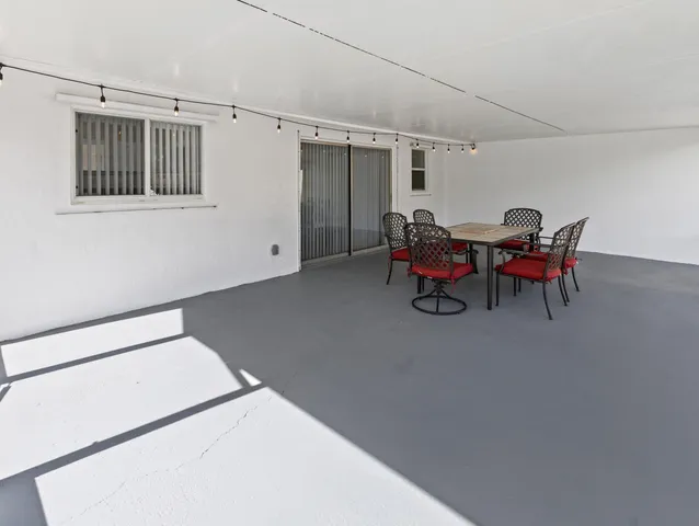 a view of a livingroom with furniture