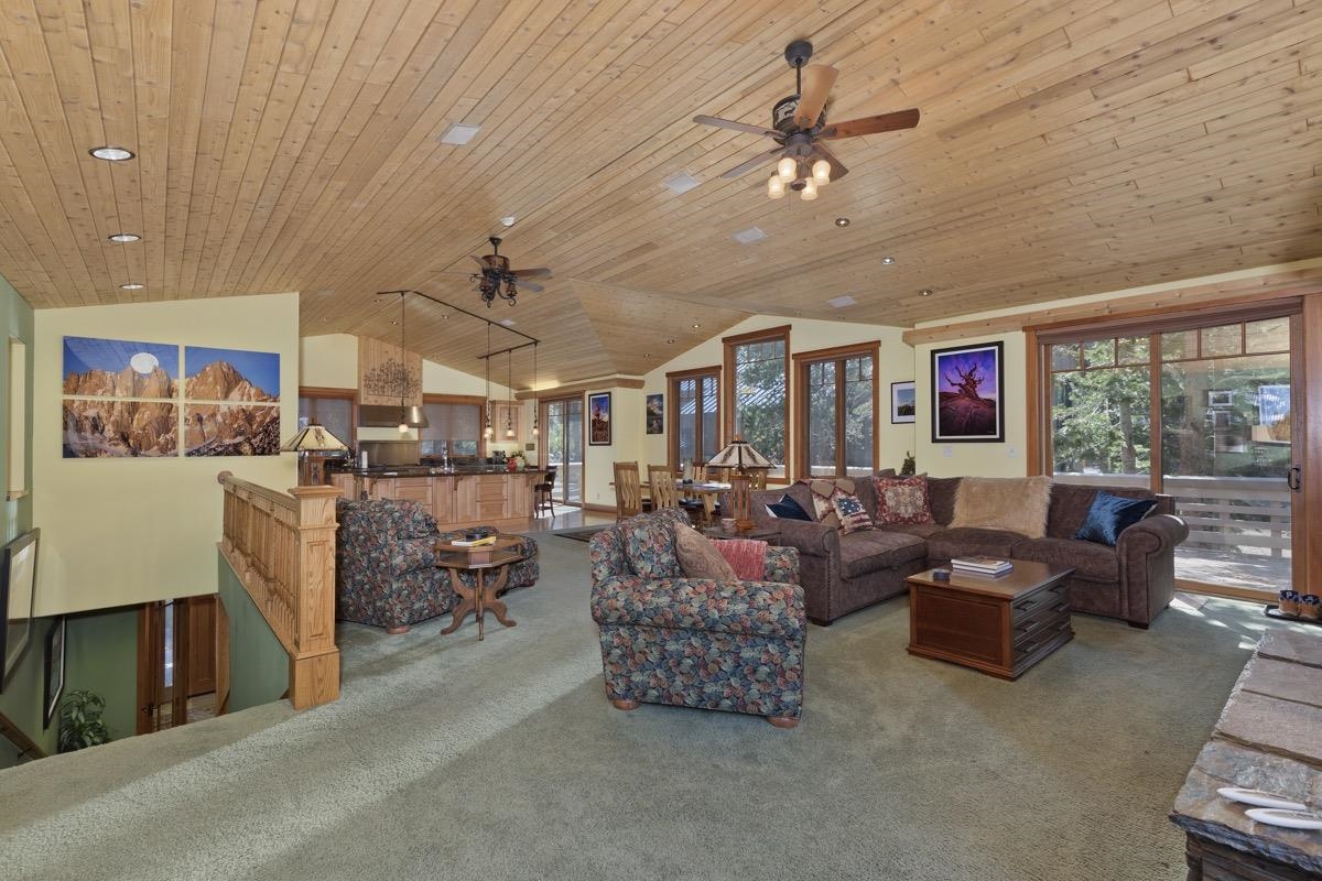2500 Old Mammoth Road Mammoth Lakes, CA 93546 - Photo 4 of 48 a living room with furniture and a large window