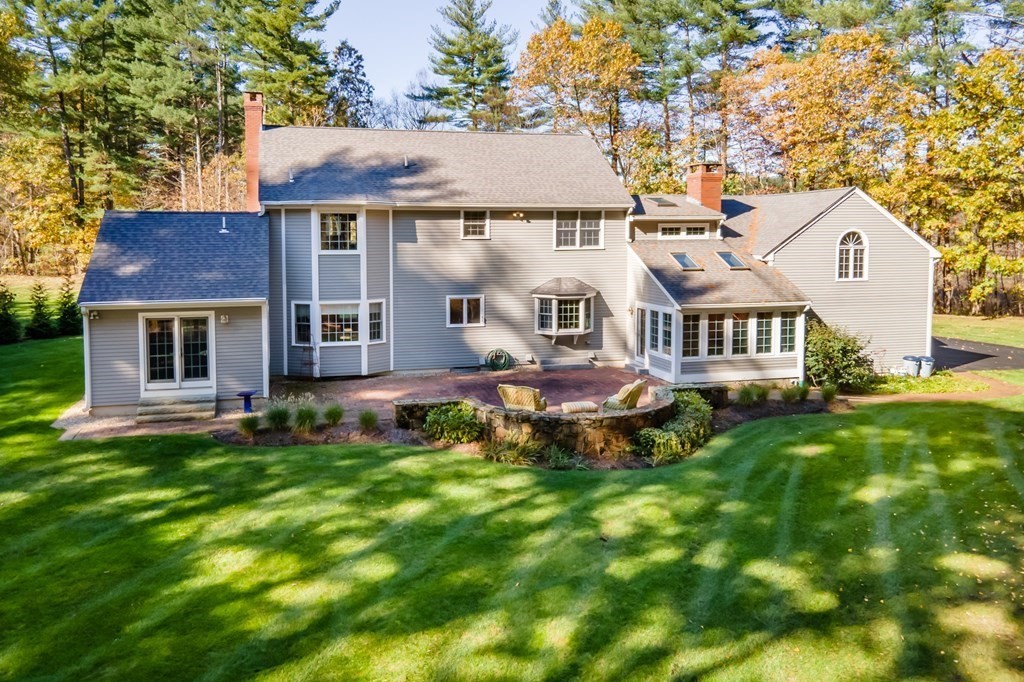 136 Hartwell Road Carlisle, MA 01741 - Photo 41 of 42 a view of a yard in front of house
