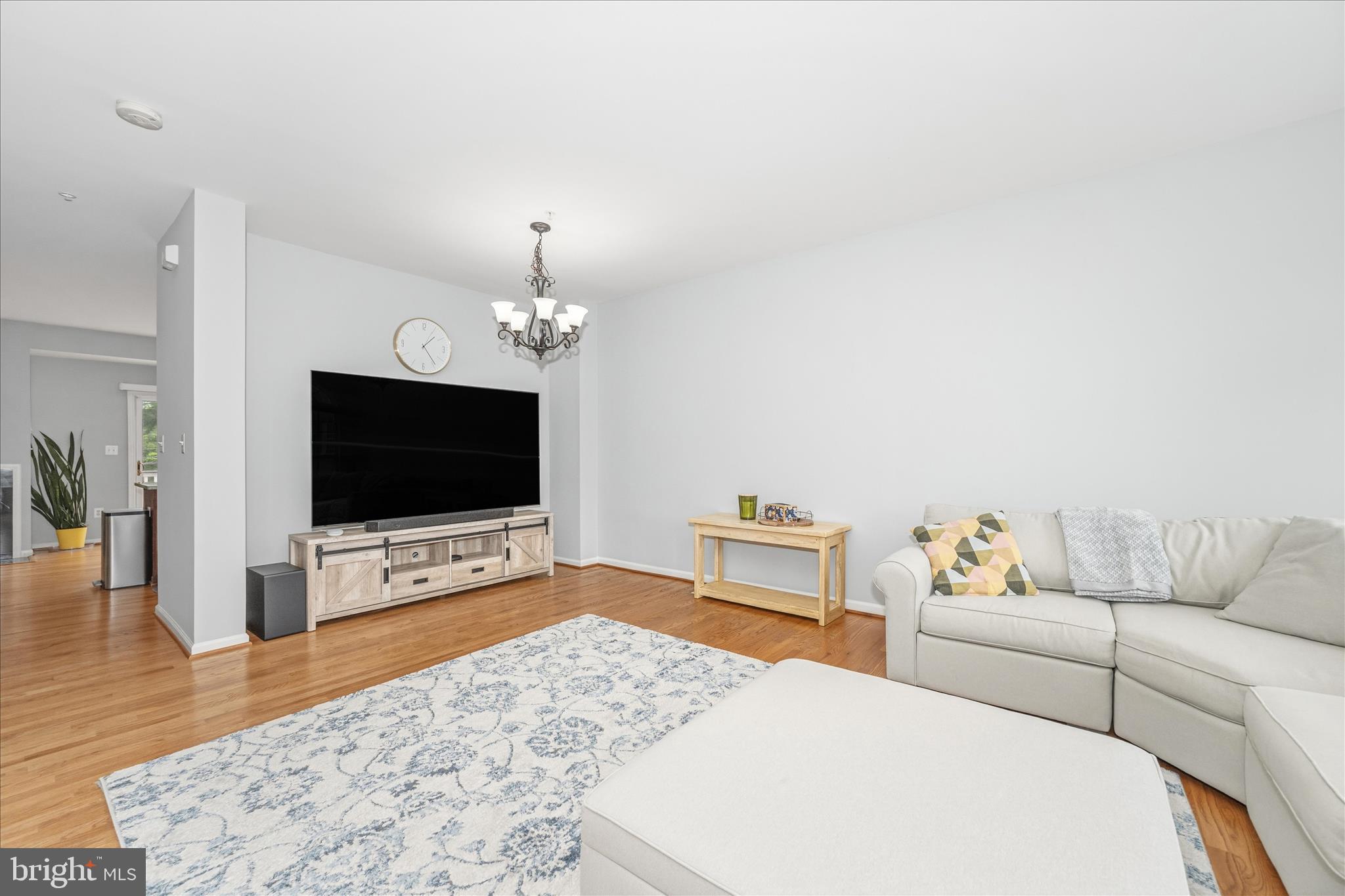 21 Inkberry Circle Gaithersburg, MD 20877 - Photo 8 of 51 a living room with furniture and a flat screen tv