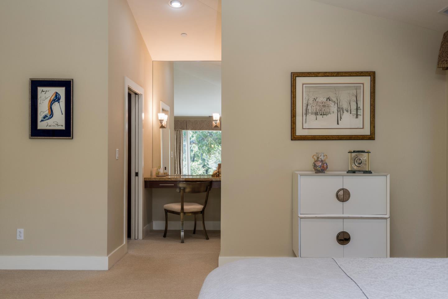 20 Ridgeway Road Hillsborough, CA 94010 - Photo 13 of 31 a view of workspace with window