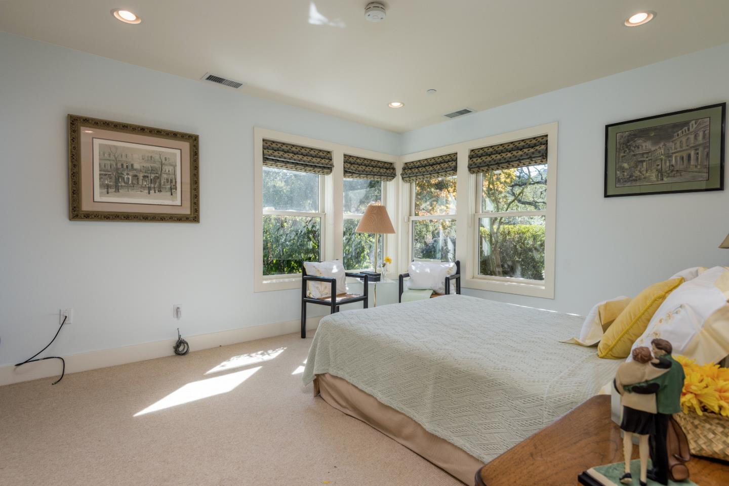 20 Ridgeway Road Hillsborough, CA 94010 - Photo 19 of 31 a living room with furniture and a large window