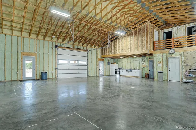 a view of a storage & utility room
