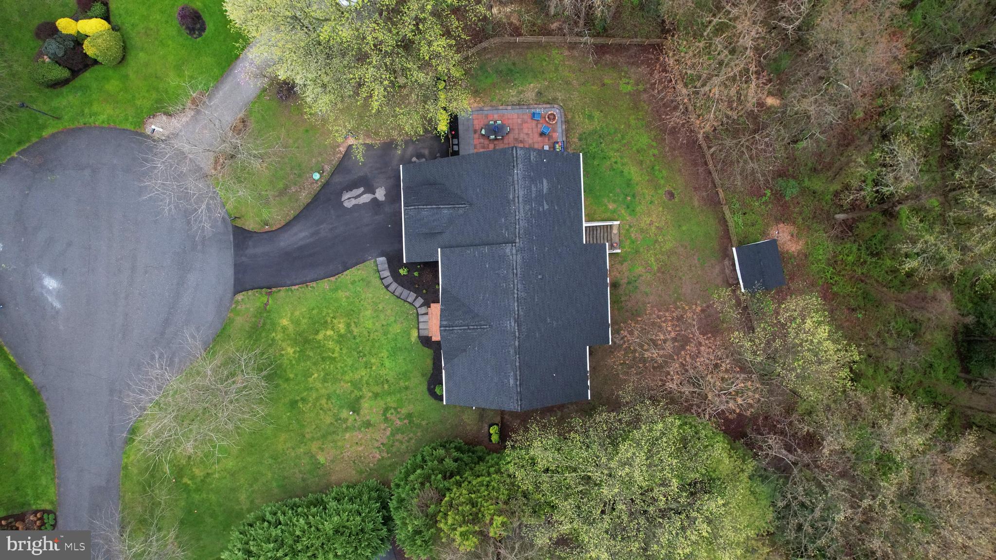 611 Havenhill Road Edgewater, MD 21037 - Photo 57 of 60 Aerial view 5/ fenced in backyard