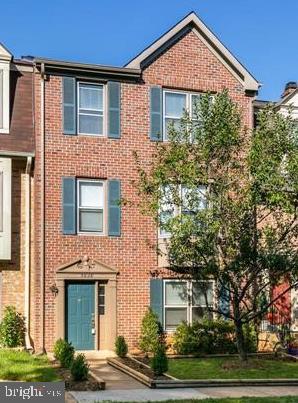 Brick front town house
