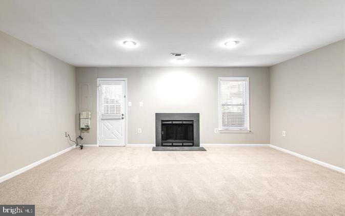 5638 Gresham Lane Centreville, VA 20120 - Photo 3 of 13 Main level with recreation room and fire place