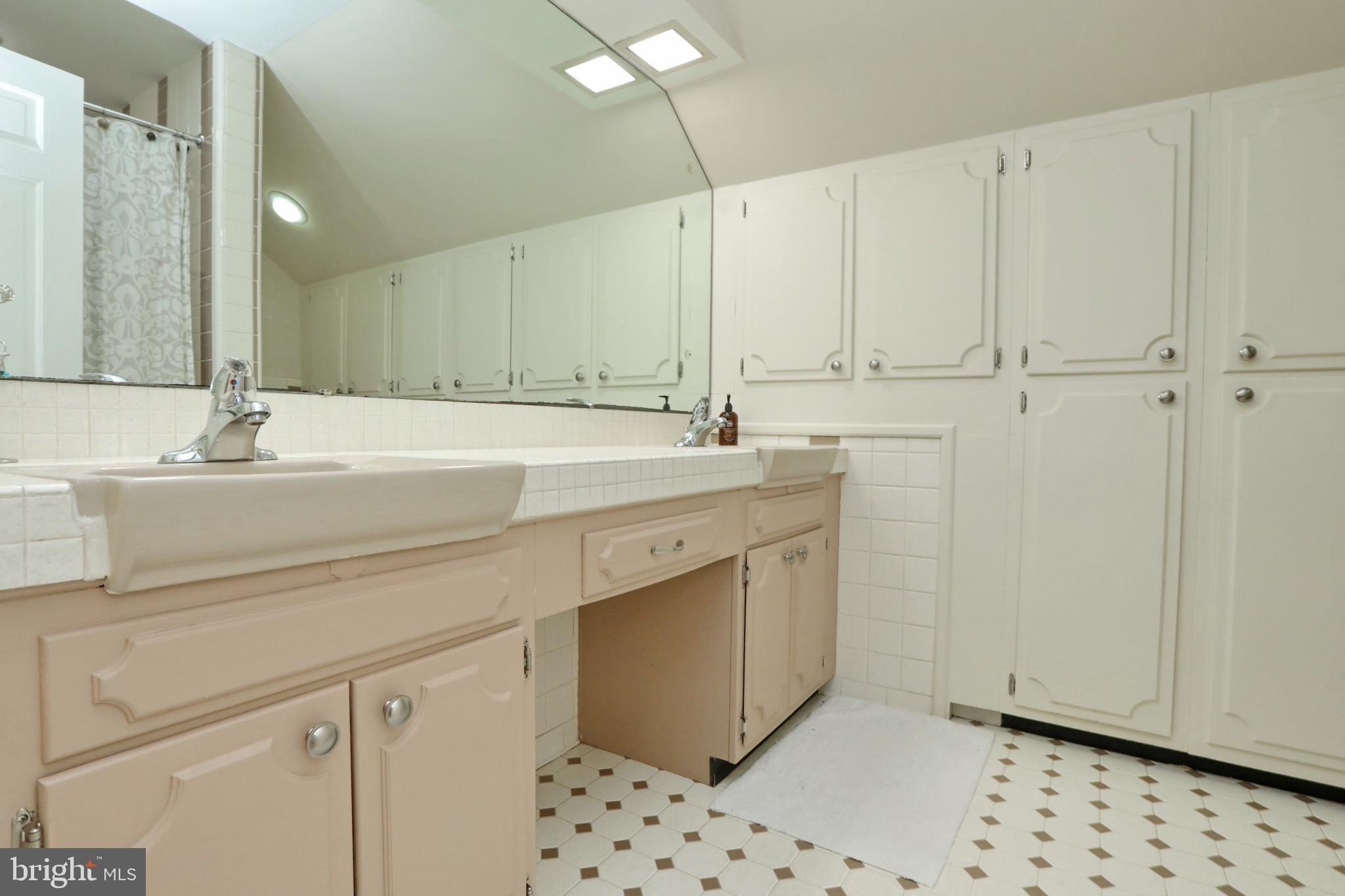 15111 Cactus Hill Road Accokeek, MD 20607 - Photo 33 of 44 a bathroom with a sink and a mirror