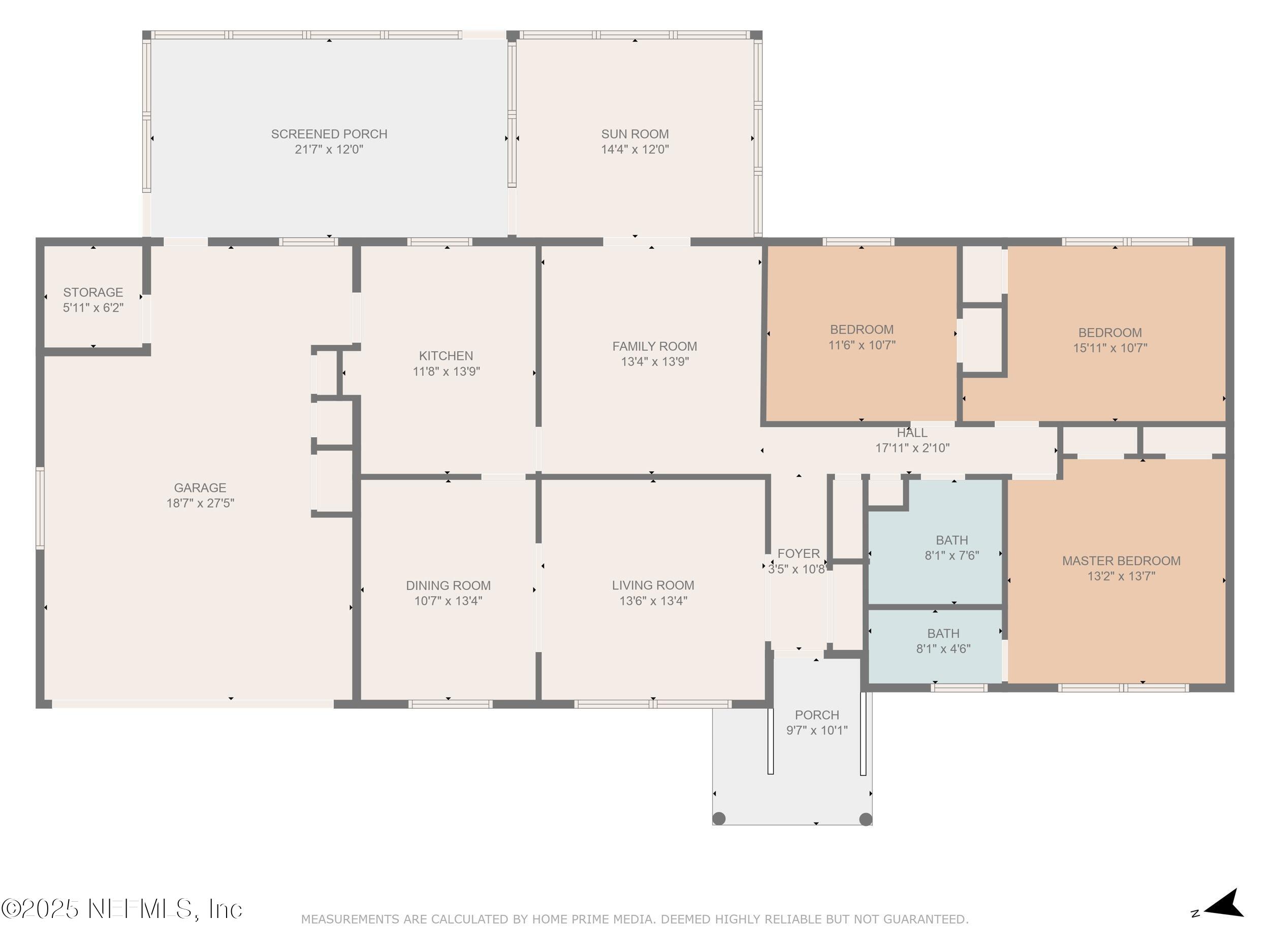 1257 Crown Drive Jacksonville, FL 32221 - Photo 21 of 21 a black and white photo of a living room