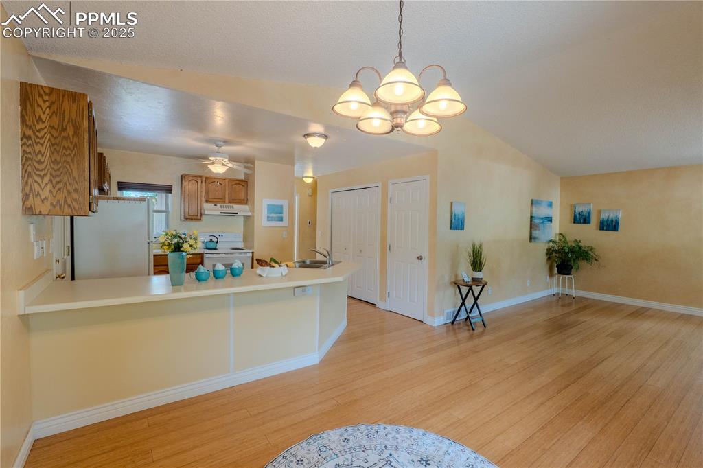 961 Columbine Avenue Colorado Springs, CO 80904 - Photo 3 of 24 a view of a kitchen and a sink