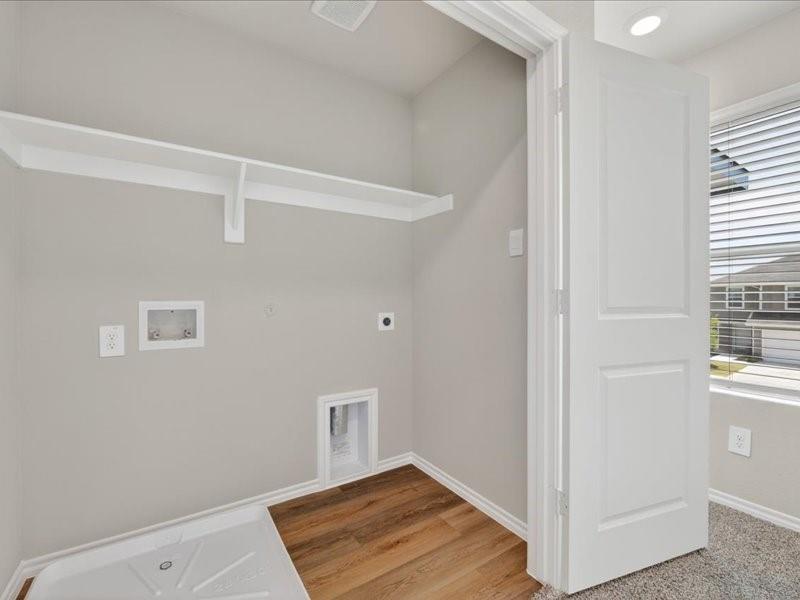 5568 Corduroy Road Krum, TX 76249 - Photo 9 of 23 a view of an empty room with a window
