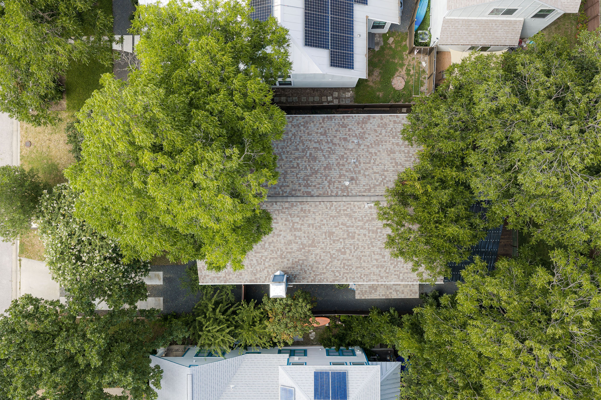 5108 Eilers Avenue Austin, TX 78751 - Photo 38 of 39 Aerial view of the home