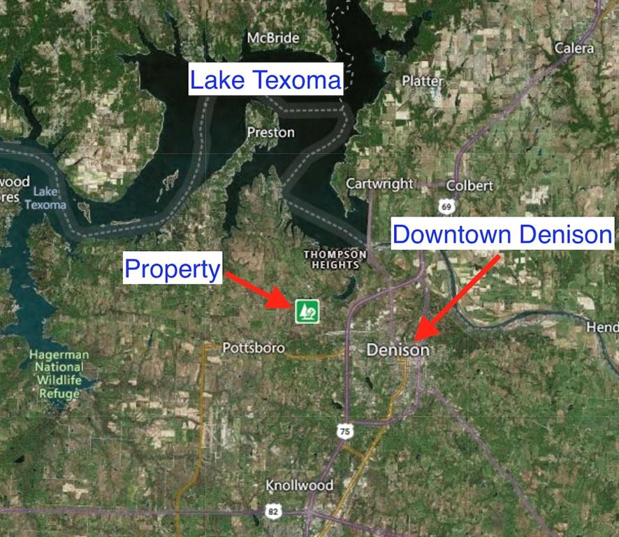 -tbd Golf Walk Circle Denison, TX 75020 - Photo 2 of 3 a sign that is on a brick wall