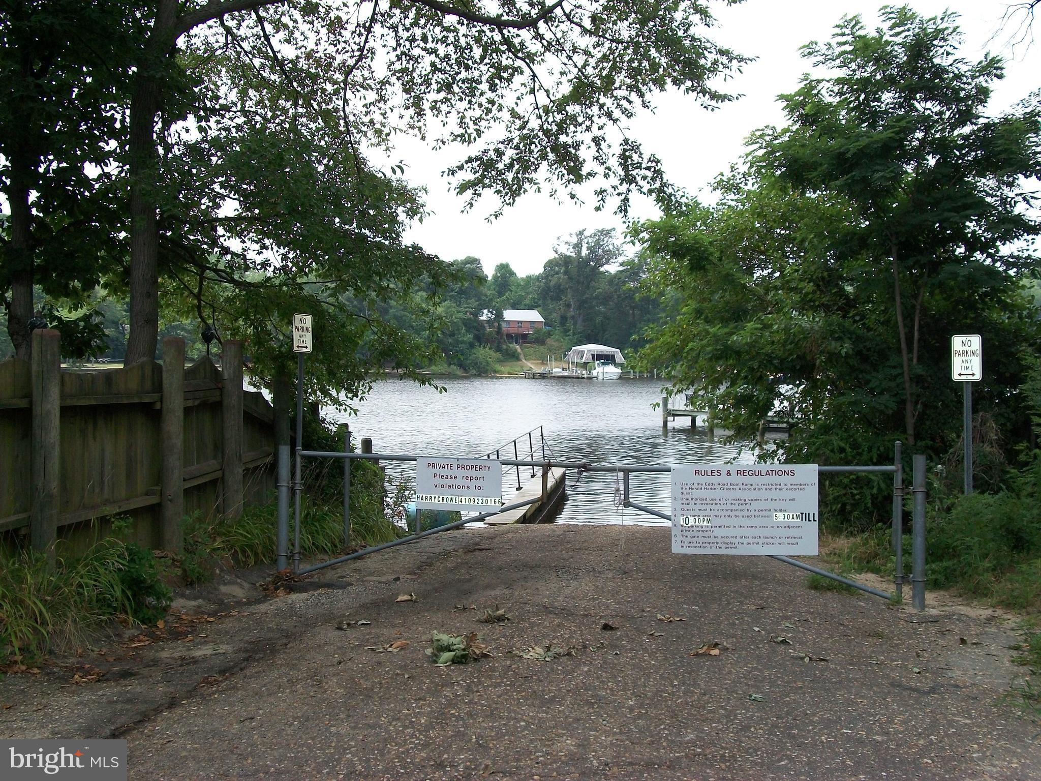 752 Valentine Road Crownsville, MD 21032 - Photo 44 of 47 Community Boat Ramp.