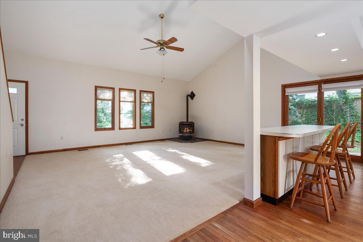 752 Valentine Road Crownsville, MD 21032 - Photo 9 of 47 Vaulted Ceiling , Pellet Stove.