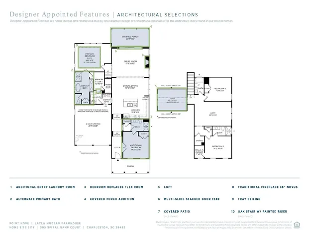 $1,066,000 | 505 Spiral Ramp Court, Charleston, SC 29492