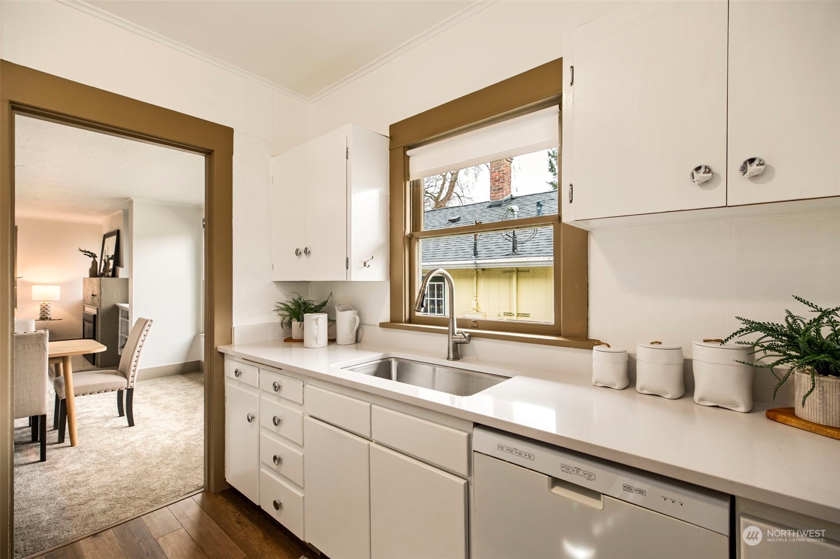 3416 Rockefeller Avenue Everett, WA 98201 - Photo 15 of 40 a kitchen with sink and window