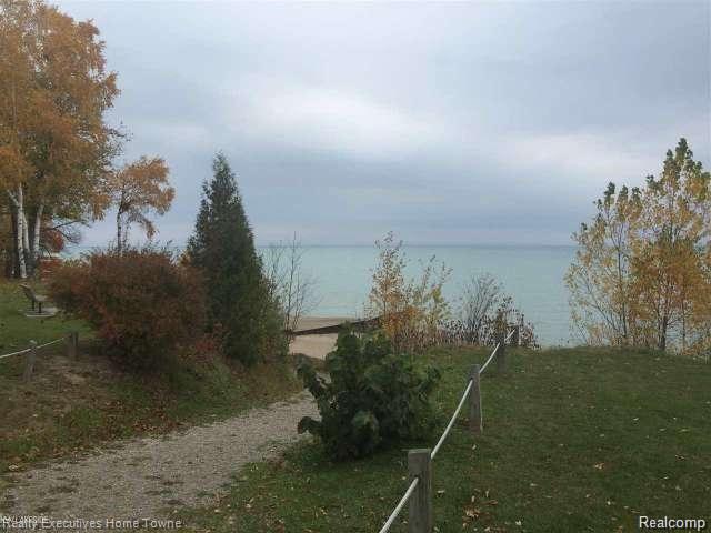 7353 Worth Road Lexington, MI 48450 - Photo 9 of 19 Private Beach from Road