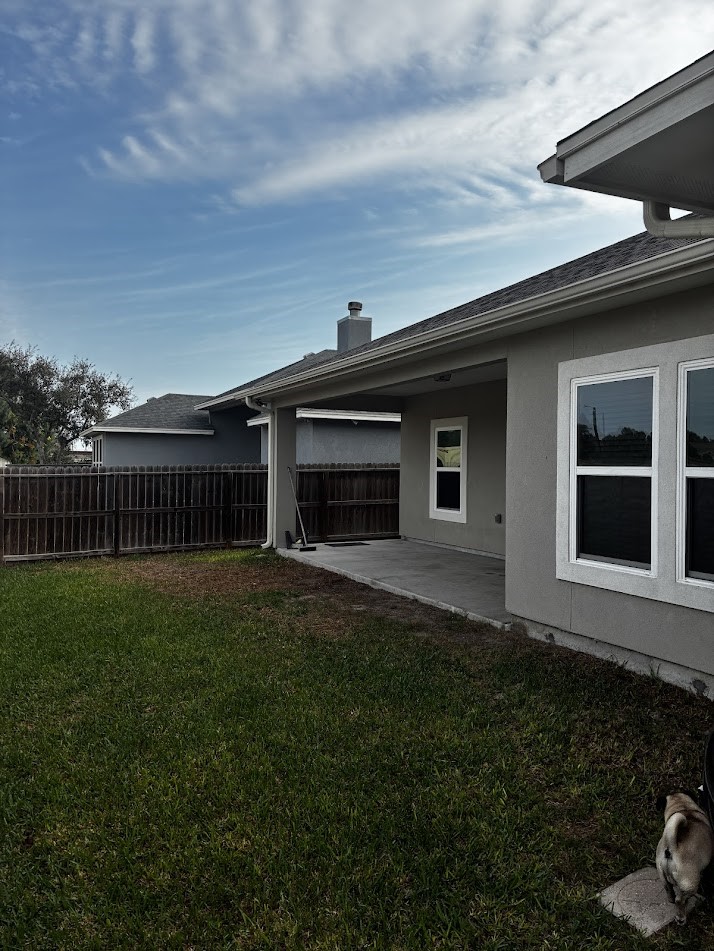 3049 St Eustatius Corpus Christi, TX 78418 - Photo 8 of 8 a front view of a house with a garden